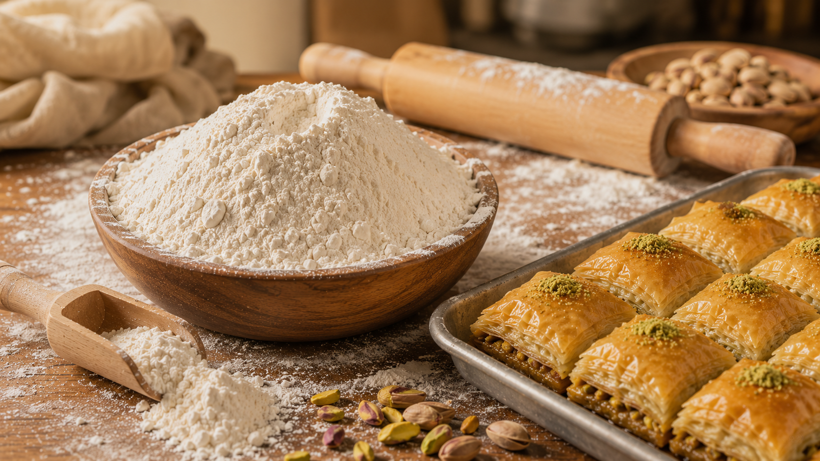 MillStar geleneksel baklava üretimi