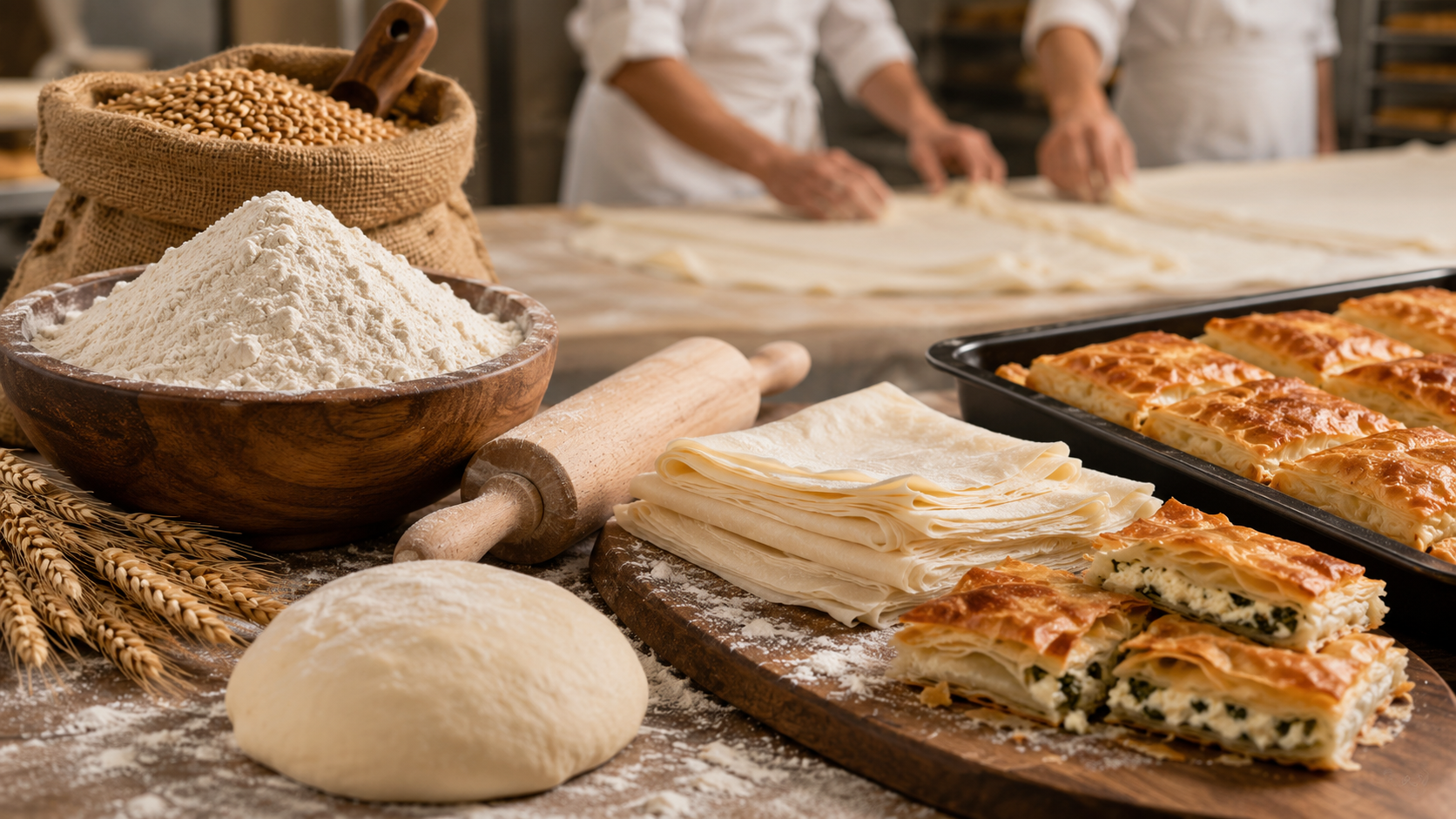 MillStar ince hamur börek üretimi